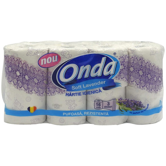 Onda Hartie Igienica 16 buc 3STR Lavanda