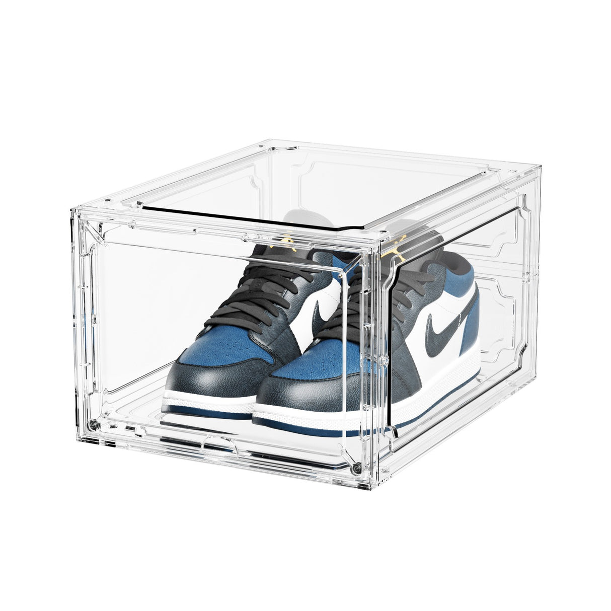 Organizator De Pantofi, Din Pp+Abs, Usa Frontala Magnetica, Rezistenta La Praf, Anti-Oxidare, Utilizare Multipla