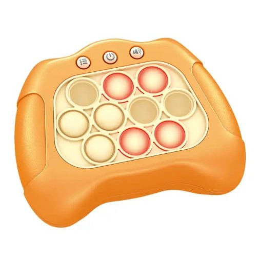 Joc Pop It, Consola, Joc Interactiv, Antistres, Cu Baterii, Abs Si Silicon