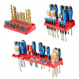 Detaliu cârlige metalice Flippy fixate pe panou modular 172,8x78 cm, compatibilitate accesorii