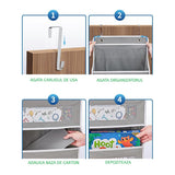 Organizator Suspendat Pentru Usi, Din Nailon Si Plasa, Baza De Carton Ingrosat, 5 Buzunare Principale + 5 Buzunare Laterale, 2 Carlige Incluse