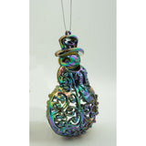 Ornament Brad De Craciun, Iridescent, In Forma De Om De Zapada, Plastic