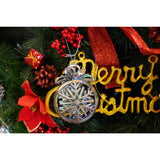 Ornament Brad De Craciun, Iridescent, Rotund, Plastic