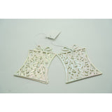 Ornament brad de Craciun, Perlat, in forma de Cadou, 9 cm x 11 cm, Plastic, Flippy - vivimall.ro