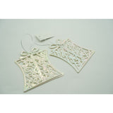 Ornament brad de Craciun, Perlat, in forma de Cadou, 9 cm x 11 cm, Plastic, Flippy - vivimall.ro