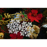 Ornament Brad De Craciun, Perlat, In Forma De Fulg De Nea, Plastic
