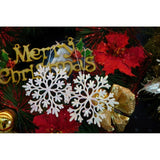 Ornament Brad De Craciun, Perlat, In Forma De Fulg De Nea, Plastic