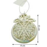 Ornament Brad De Craciun, Perlat, Rotund, Plastic