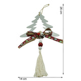 Ornament brad, Flippy, Brad, Argintiu, Lucios, 14*26CM, Acril, Interior/ Exterior - vivimall.ro