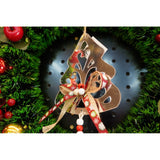Ornament brad, Flippy, Brad, Argintiu, Lucios, 14*26CM, Acril, Interior/ Exterior - vivimall.ro