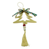 Ornament brad, Flippy, Brad, Auriu, Lucios, 15*28CM, Acril, Interior/ Exterior - vivimall.ro