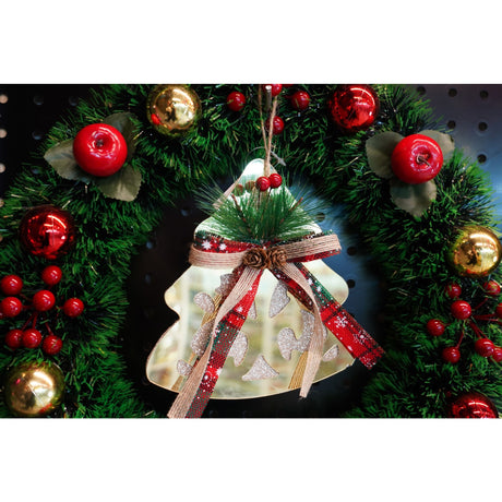 Ornament brad, Flippy, Brad, Auriu, Lucios, 16*17CM, Acril, Interior/ Exterior - vivimall.ro