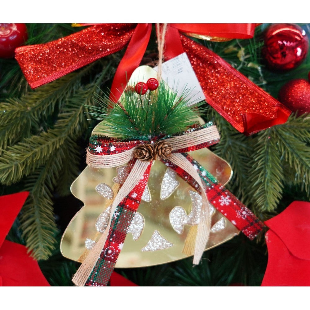 Ornament Brad, Brad, Lucios, 16*17Cm, Acril, Interior/ Exterior