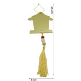 Ornament brad, Flippy, Brad, Auriu, Lucios, 8*25CM, Acril, Interior/ Exterior - vivimall.ro
