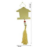 Ornament brad, Flippy, Brad, Auriu, Lucios, 8*25CM, Acril, Interior/ Exterior - vivimall.ro