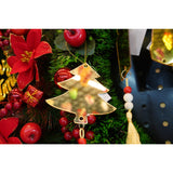 Ornament brad, Flippy, Brad, Auriu, Lucios, 8*25CM, Acril, Interior/ Exterior - vivimall.ro