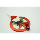 Ornament brad, Flippy, Brad cu clopotei, Rosu, Lucios, 15*20CM, Acril, Interior/ Exterior - vivimall.ro