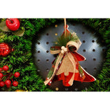 Ornament brad, Flippy, Brad, Rosu, Lucios, 14*16CM, Acril, Interior/ Exterior - vivimall.ro