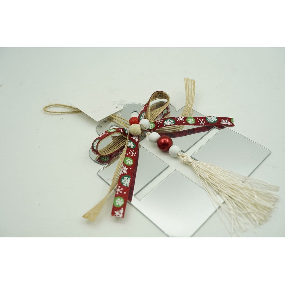 Ornament Brad, Cadou, Lucios, 14*26Cm, Acril, Interior/ Exterior