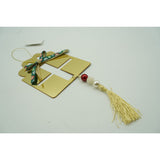 Ornament brad, Flippy, Cadou, Auriu, Lucios, 16*28CM, Acril, Interior/ Exterior - vivimall.ro