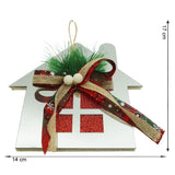 Ornament Brad, Casa, Lucios, 14*17Cm, Acril, Interior/ Exterior