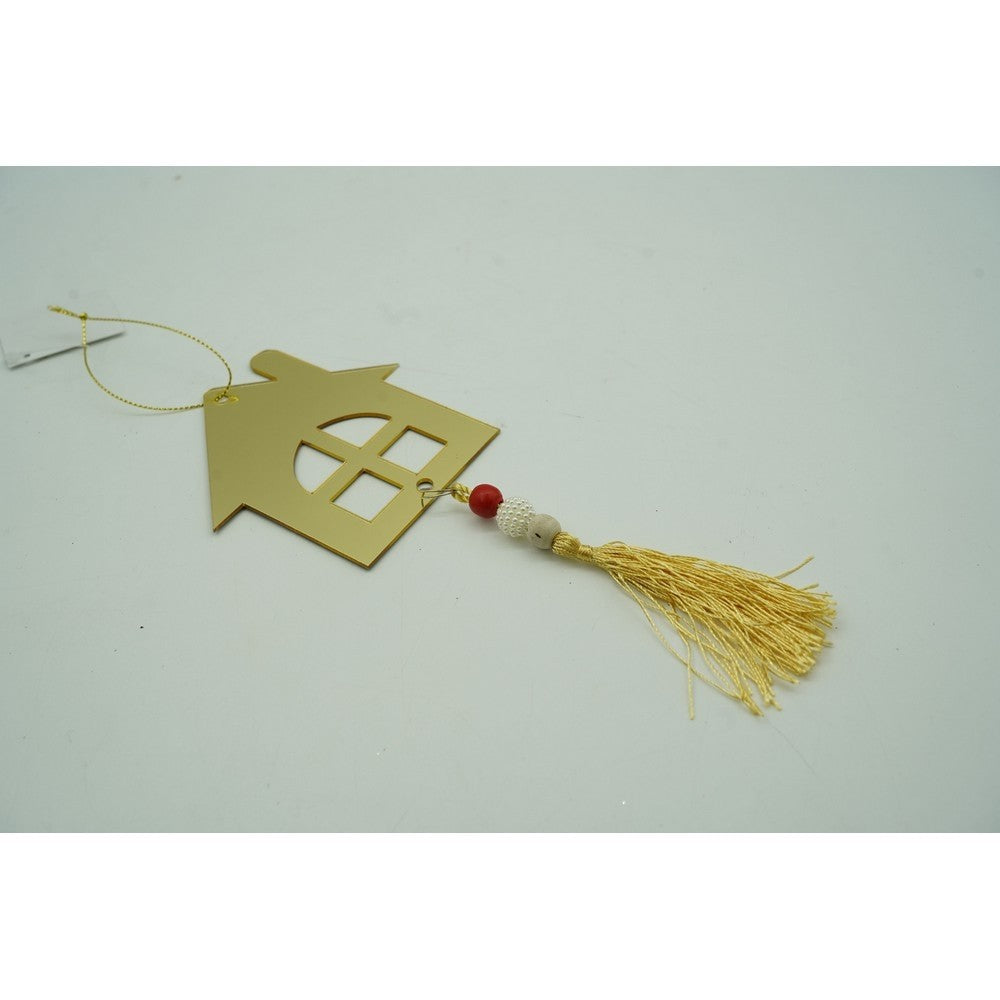Ornament Brad, Casa, Lucios, 10*25Cm, Acril, Interior/ Exterior