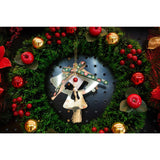 Ornament brad, Flippy, Clopotei, Auriu, Lucios, 14*26CM, Acril, Interior/ Exterior - vivimall.ro