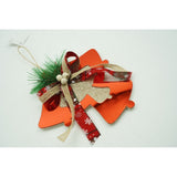 Ornament Brad, Clopotei, Lucios, 15*15Cm, Acril, Interior/ Exterior