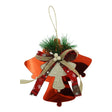 Ornament brad, Flippy, Clopotei, Rosu, Lucios, 15*15CM, Acril, Interior/ Exterior - vivimall.ro