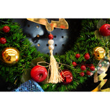 Ornament brad, Flippy, Clopotel, Auriu, Lucios, 14*28CM, Acril, Interior/ Exterior - vivimall.ro