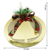 Ornament brad, Flippy, Clopotel, Auriu, Lucios, 17*17CM, Acril, Interior/ Exterior - vivimall.ro