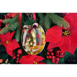 Ornament Brad, Clopotel, Lucios, 17*17Cm, Acril, Interior/ Exterior