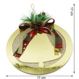 Ornament Brad, Clopotel, Lucios, 17*17Cm, Acril, Interior/ Exterior