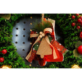 Ornament Brad, Clopotel, Lucios, 14*16Cm, Acril, Interior/ Exterior