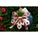 Ornament brad, Flippy, Fulg de nea, Argintiu, Lucios, 14*15CM, Acril, Interior/ Exterior - vivimall.ro