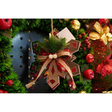 Ornament Brad, Fulg De Nea, Lucios, 14*15Cm, Acril, Interior/ Exterior