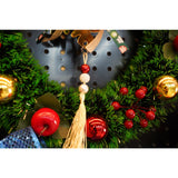 Ornament brad, Flippy, Fulg de nea, Auriu, Lucios, 15*27CM, Acril, Interior/ Exterior - vivimall.ro