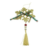 Ornament Brad, Fulg De Nea, Lucios, 15*27Cm, Acril, Interior/ Exterior