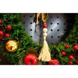 Ornament brad, Flippy, Fulg de nea, Auriu, Lucios, 16*30CM, Acril, Interior/ Exterior - vivimall.ro