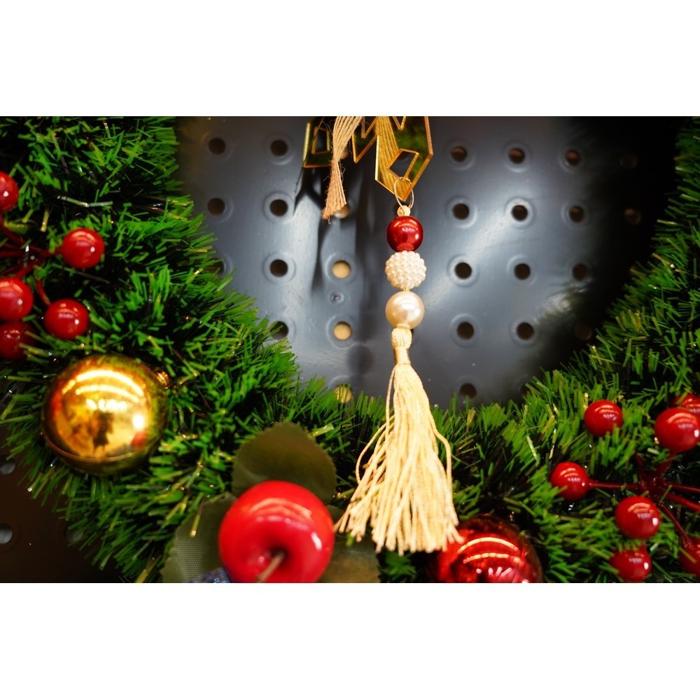 Ornament Brad, Fulg De Nea, Lucios, 16*30Cm, Acril, Interior/ Exterior