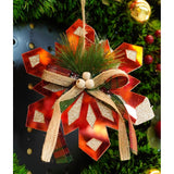 Ornament Brad, Fulg De Nea, Lucios, 15*15Cm, Acril, Interior/ Exterior