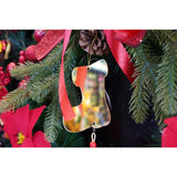 Ornament brad, Flippy, Gheata, Auriu, Lucios, 10*25CM, Acril, Interior/ Exterior - vivimall.ro