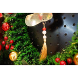 Ornament Brad, Gheata, Lucios, 10*25Cm, Acril, Interior/ Exterior