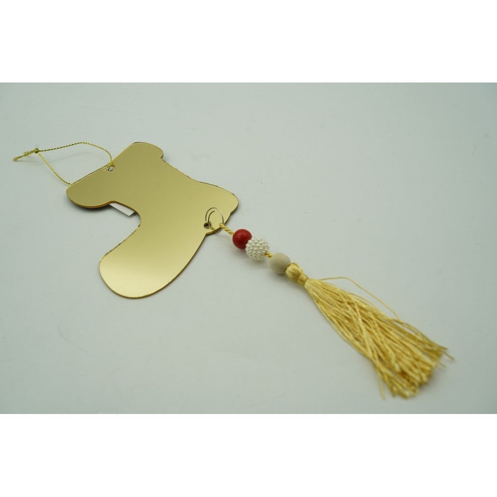 Ornament Brad, Gheata, Lucios, 10*25Cm, Acril, Interior/ Exterior