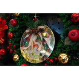 Ornament brad, Flippy, Glob, Auriu, Lucios, 17*17CM, Acril, Interior/ Exterior - vivimall.ro