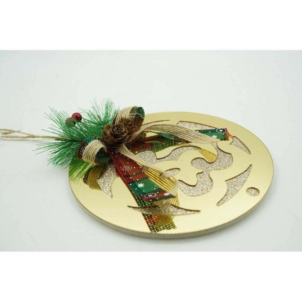 Ornament Brad, Glob, Lucios, 17*17Cm, Acril, Interior/ Exterior