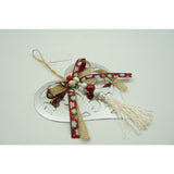 Ornament Brad, Inima, Lucios, 14*26Cm, Acril, Interior/ Exterior