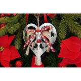 Ornament Brad, Inima, Lucios, 14*26Cm, Acril, Interior/ Exterior