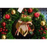 Ornament brad, Flippy, Inima, Auriu, Lucios, 15*16CM, Acril, Interior/ Exterior - vivimall.ro