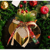 Ornament Brad, Inima, Lucios, 15*16Cm, Acril, Interior/ Exterior